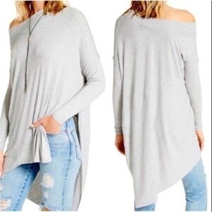 We The Free Ribbed Knit Long Sleeve Tunic